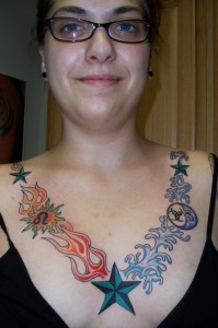 Chest Tattoos for Women