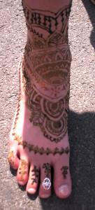 Heena Foot Tattoo Designs