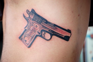 Gun Tattoo Designs