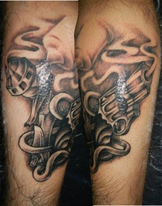 Gun Tattoo Designs