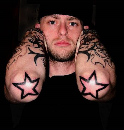 Arm Stars Tattoo for Men