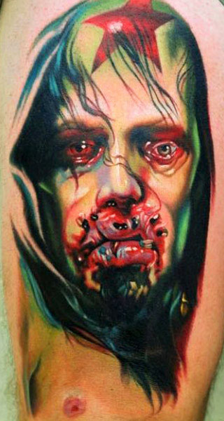 Artist Horror tattoo