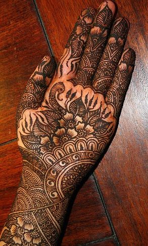 Hands Mehndi Tattoo Designs