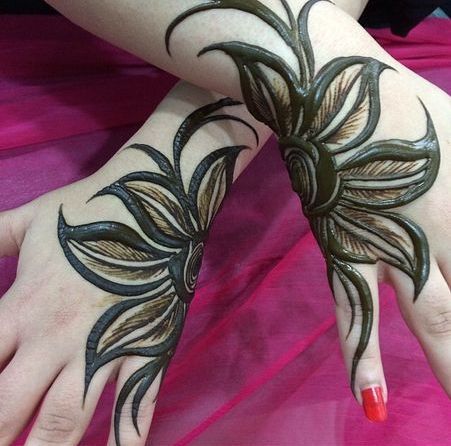 Heena Eid Tattoo Mahndi Design