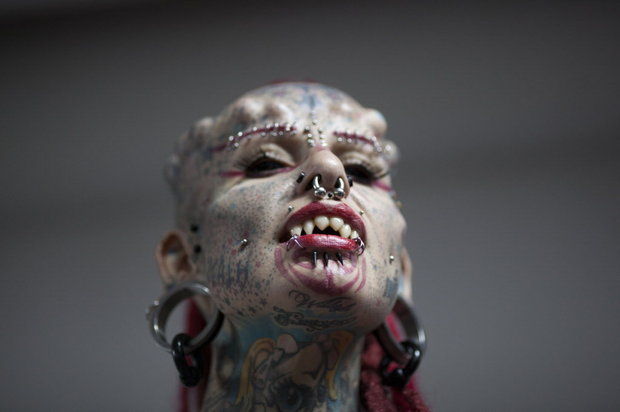 Horror amazing tattoo 2015