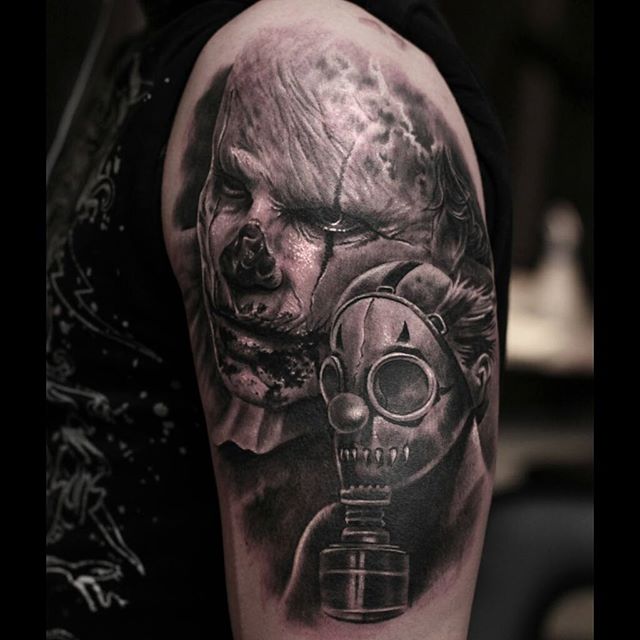 Horror amazing tattoo