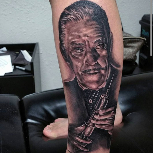 Horror hand Tattoo 2015