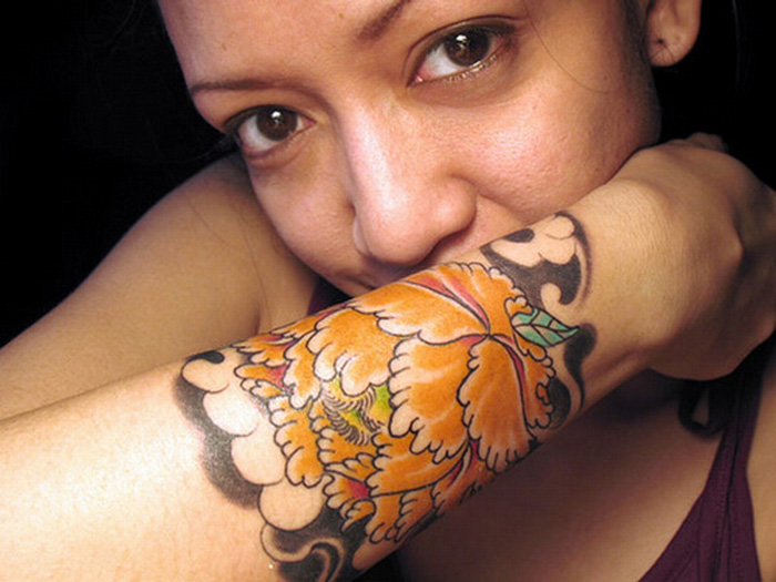 Lower Arm Tattoos for Women