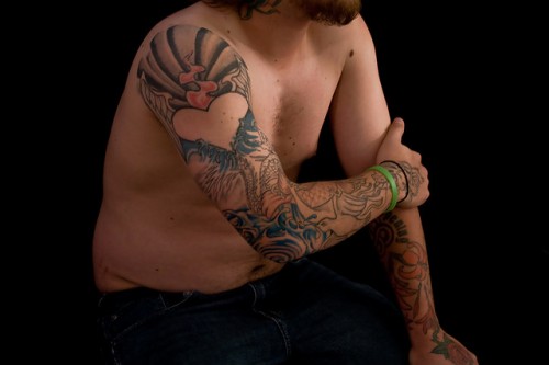 Man with Arm Tattoos