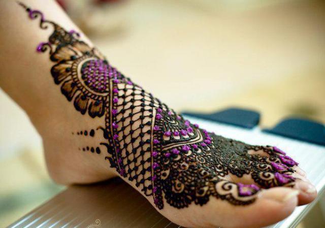 Mehndi designs for feet henna foot 2015