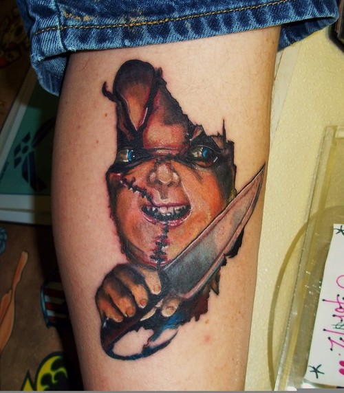 Portrait horror Tattoo