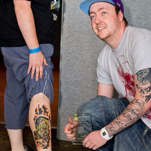 Tattoo Designs for Men in 2015 on Leg