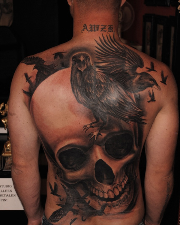 Tattoo Designs for Men on back