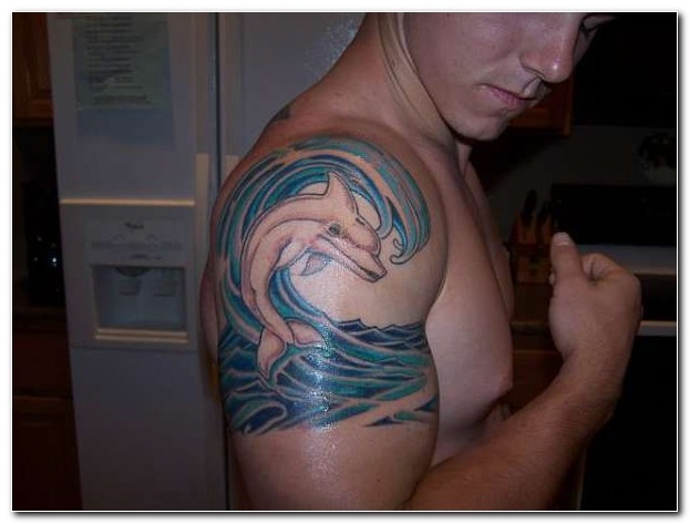 Cool dolphin tattoo designs