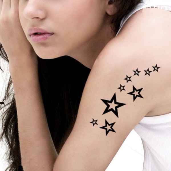 Cute Star Tattoo for Girls 2015