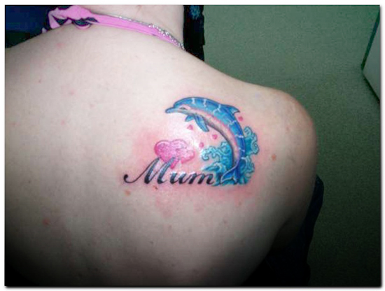 Dolphin tattoo designs for women