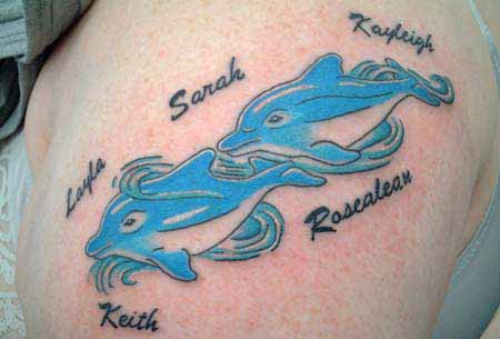 Dolphin tattoos designs