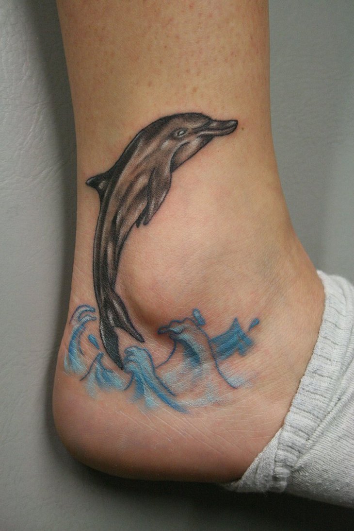 Small dolphin tattoo designs
