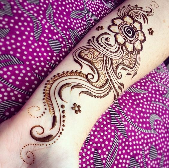 henna tattoos on hand