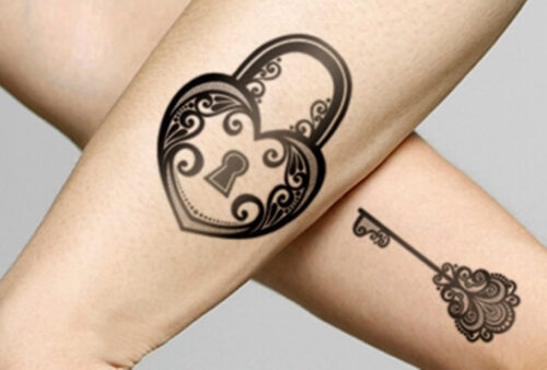 25 Amazing Lock and Key Tattoo Designs